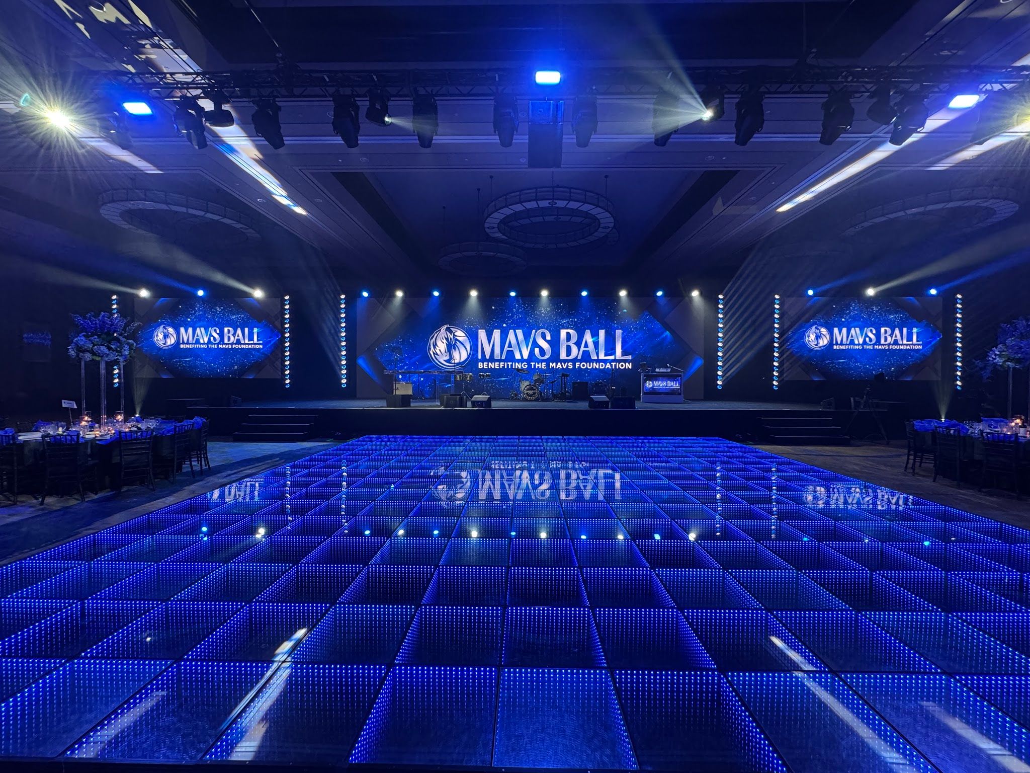 DFW Event Rentals Led Dance Floor
