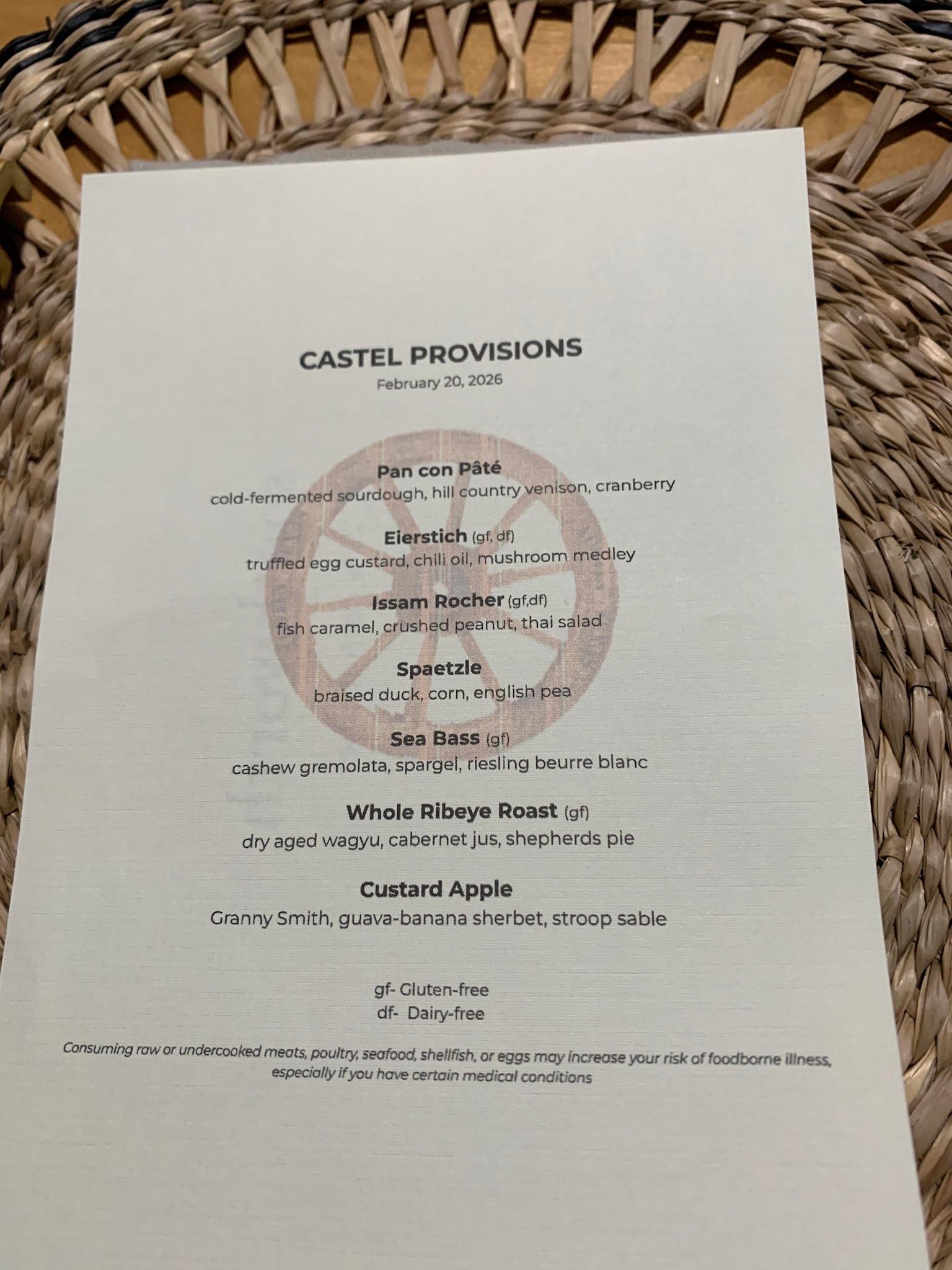 Castel Provisions