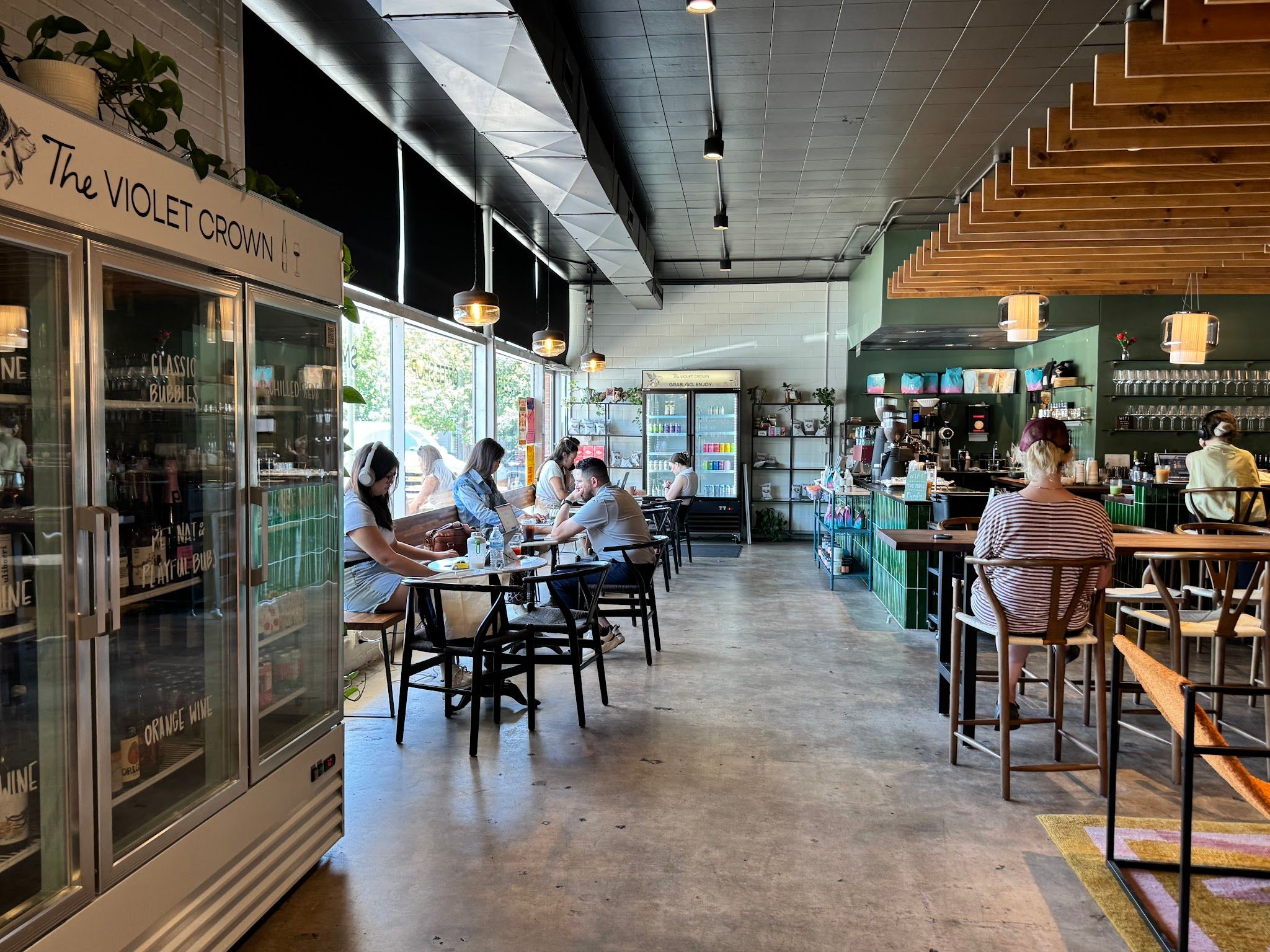 The Violet Crown Wine Bar & Coffee Shop