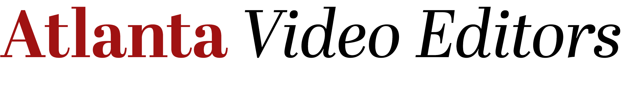 Atlanta Video Editors