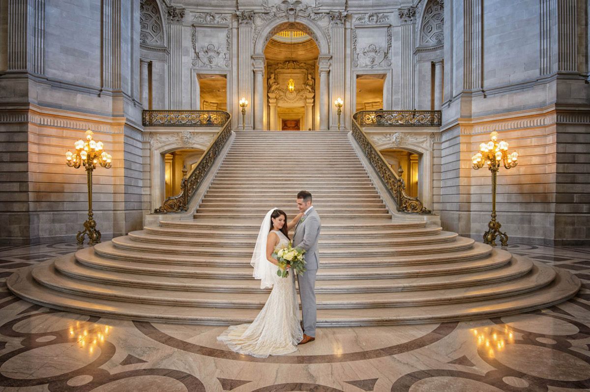 SF City Hall Elopement Photographers