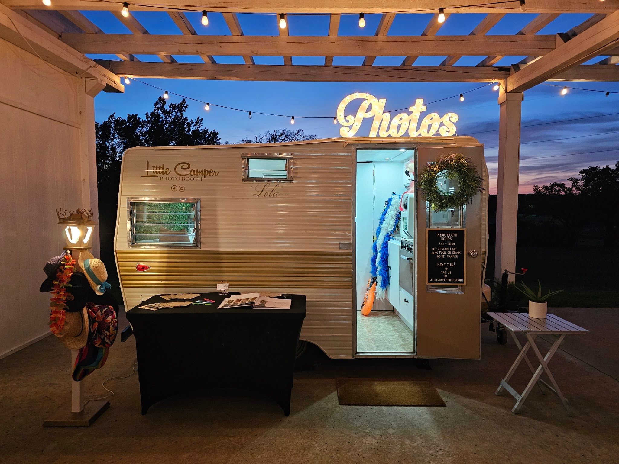 Little Camper Photo Booth